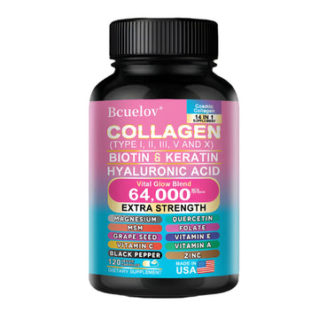 Collagen Capsules Biotin Keratin Skin Care Product Booster Anti Aging Whitening. - EMMA STORE SHOP