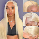 Stylish human hair wigs in vibrant red with soft, luscious waves, perfect for any occasion.