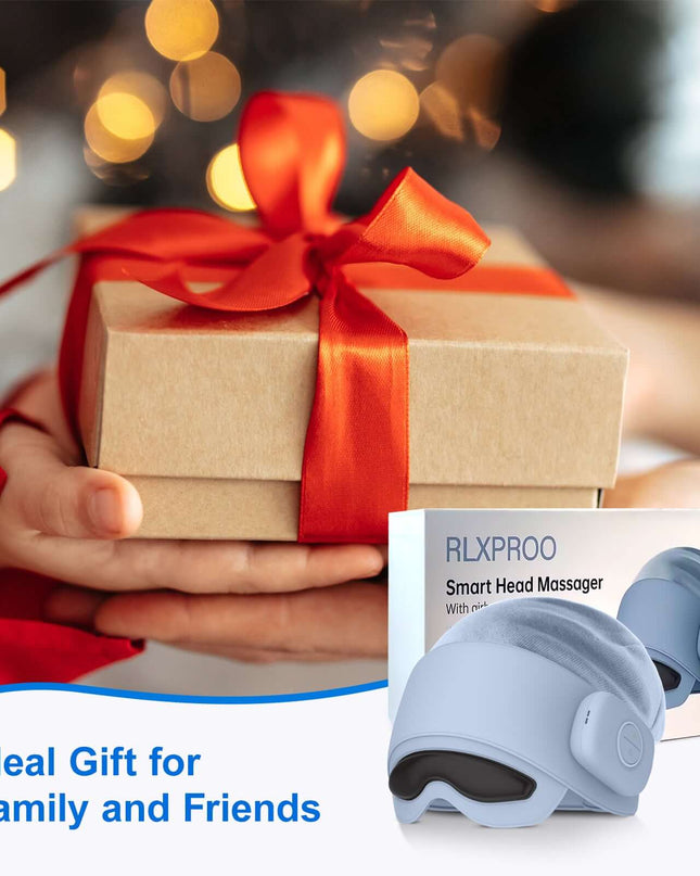 2025 Best-Selling Smart Head Massager With Eye Relief & Heating Function