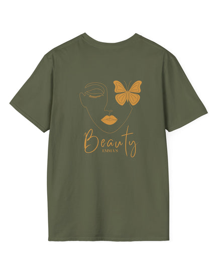 Royal Queen T-Shirt - Inspirational Butterfly Art Tee for Women