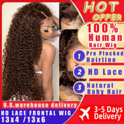 13x6 HD Lace Wig / 20inches / 210 Density|United States