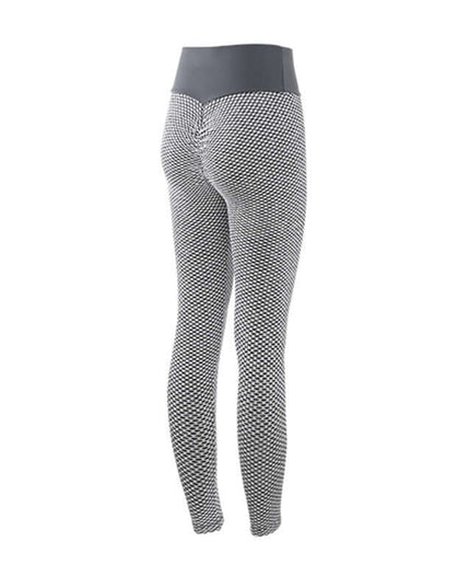 Plaid Leggings Fitness Yoga Pants Women's Seamless High Waist Breathable Gym Leggings