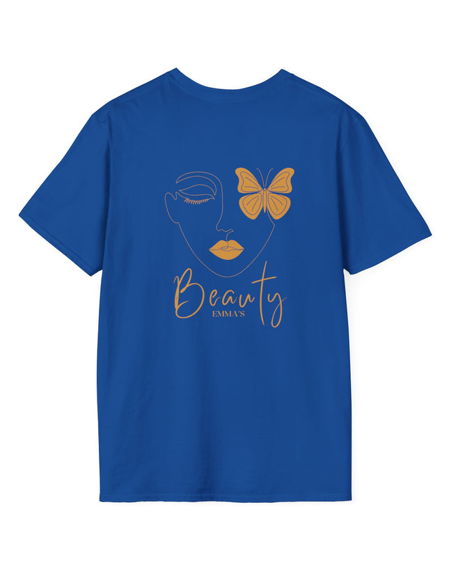 Royal Queen T-Shirt - Inspirational Butterfly Art Tee for Women