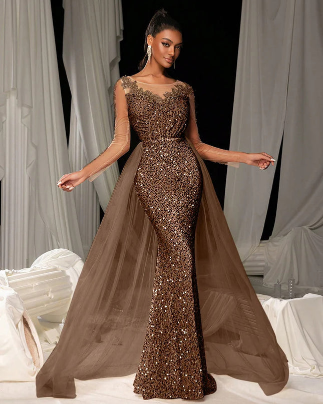 Women's Dance Lace Party Evening Dress