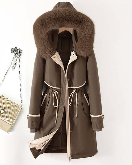 Mid-length Cotton Clothing Winter Cotton-padded Coat Down Cotton-padded Jacket For Women