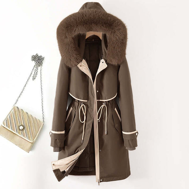 Mid-length Cotton Clothing Winter Cotton-padded Coat Down Cotton-padded Jacket For Women