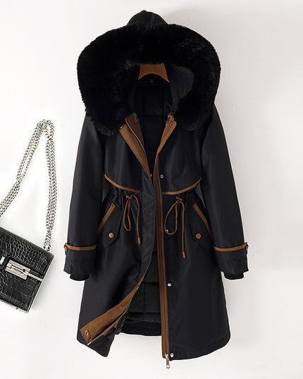Mid-length Cotton Clothing Winter Cotton-padded Coat Down Cotton-padded Jacket For Women