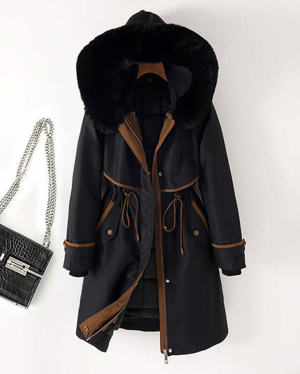Mid-length Cotton Clothing Winter Cotton-padded Coat Down Cotton-padded Jacket For Women