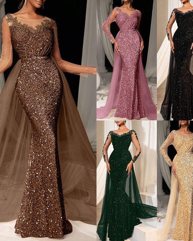 Women's Dance Lace Party Evening Dress