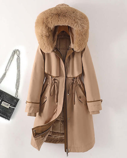 Mid-length Cotton Clothing Winter Cotton-padded Coat Down Cotton-padded Jacket For Women