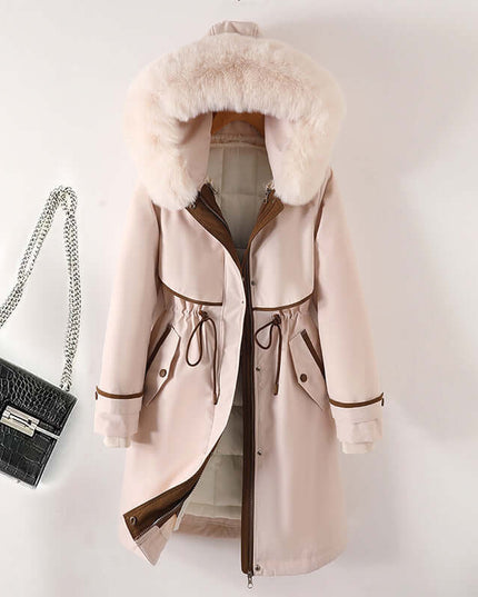 Mid-length Cotton Clothing Winter Cotton-padded Coat Down Cotton-padded Jacket For Women