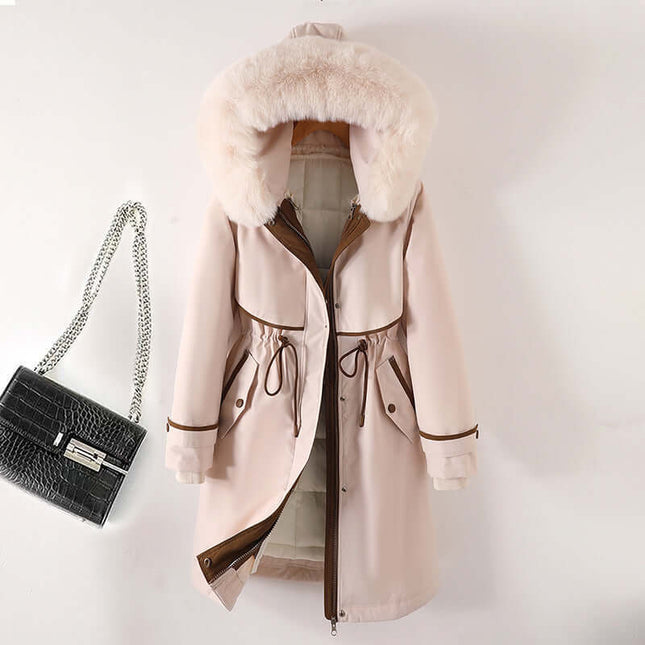Mid-length Cotton Clothing Winter Cotton-padded Coat Down Cotton-padded Jacket For Women
