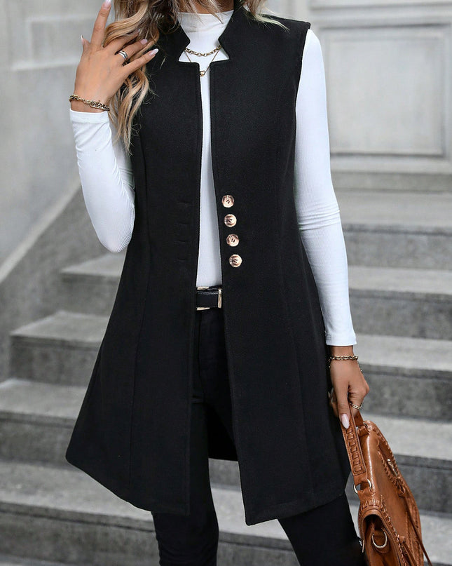 Fashionable Suit Elegant Sleeveless Women's Vest