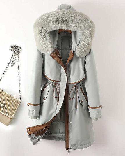 Mid-length Cotton Clothing Winter Cotton-padded Coat Down Cotton-padded Jacket For Women