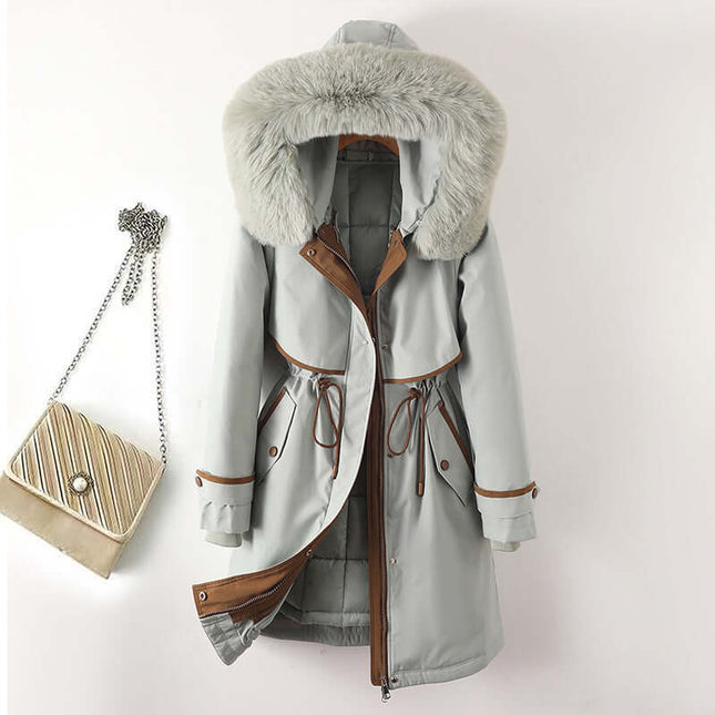 Mid-length Cotton Clothing Winter Cotton-padded Coat Down Cotton-padded Jacket For Women