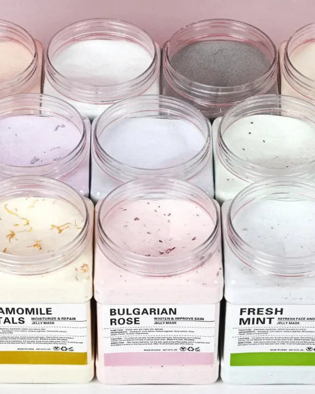 6PCS Jelly Mask Powder Wholesale 650G Professional Masks Beauty Salon Use Facial Skin Care Products - EMMA STORE SHOP