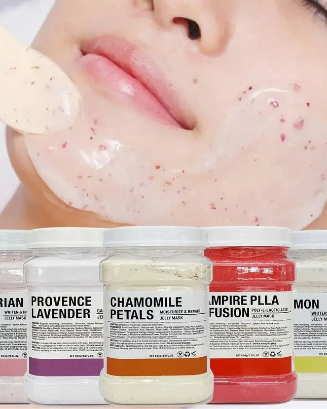6PCS Jelly Mask Powder Wholesale 650G Professional Masks Beauty Salon Use Facial Skin Care Products - EMMA STORE SHOP
