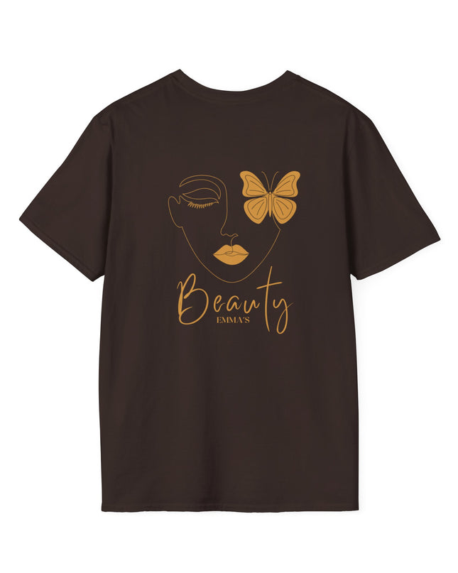 Royal Queen T-Shirt - Inspirational Butterfly Art Tee for Women