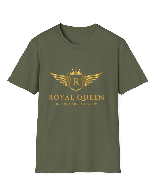Royal Queen T-Shirt - Inspirational Butterfly Art Tee for Women
