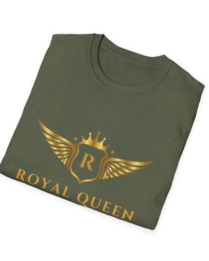 Royal Queen T-Shirt - Inspirational Butterfly Art Tee for Women