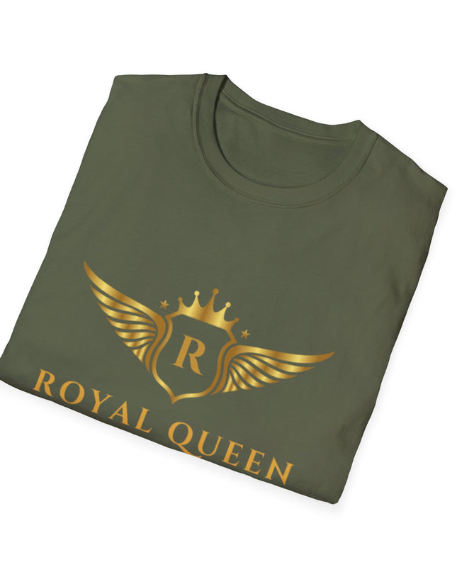 Royal Queen T-Shirt - Inspirational Butterfly Art Tee for Women