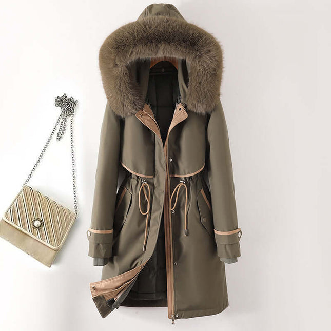 Mid-length Cotton Clothing Winter Cotton-padded Coat Down Cotton-padded Jacket For Women