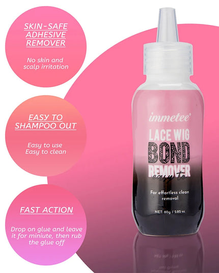 Wig Glue, Bonding Wigs, No Traces of Non-Injury Hair, Fast Styling, Easy to Clean