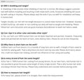 Text-based Q&A section about hair care and product usage on a white background