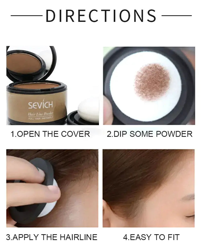 Sevich 12 Color Hairline Powder Hairline Shadow Cover Up Fill In......