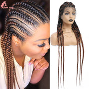 Brown / Uk / 36inches|full lace wigs
