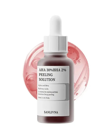 Exfoliating Face Serum – 10% Salicylic Acid, Niacinamide + Zinc, Hexapeptide for Moisturizing & Smoothing