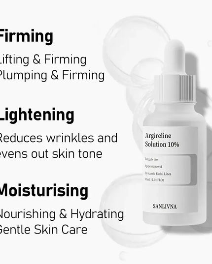 Exfoliating Face Serum – 10% Salicylic Acid, Niacinamide + Zinc, Hexapeptide for Moisturizing & Smoothing