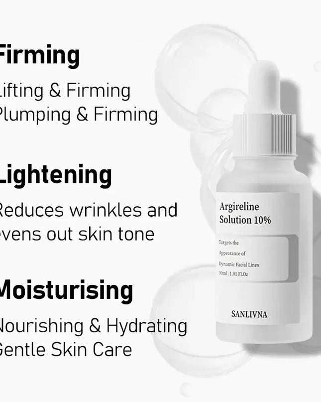 Exfoliating Face Serum – 10% Salicylic Acid, Niacinamide + Zinc, Hexapeptide for Moisturizing & Smoothing