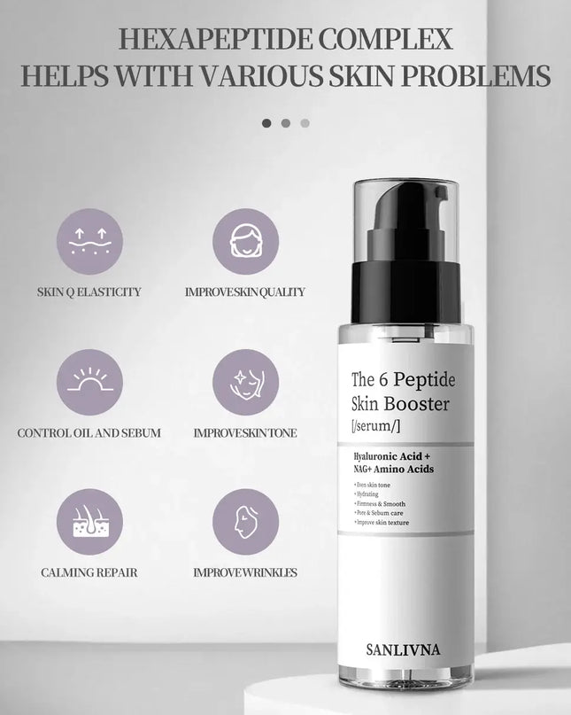 6-Peptide Essence Skincare Set