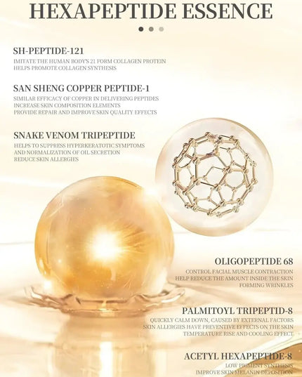 6-Peptide Essence Skincare Set
