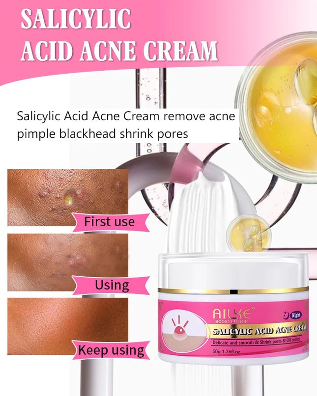 AILKE OEM Smooth Brightening AHA Dark Spots Removal, Skin Whitening Anti Wrinkle Skin Care Set