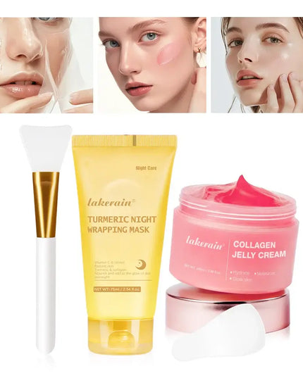 Collagen Jelly Cream – Hydrating & Firming Overnight Peel-Off Mask