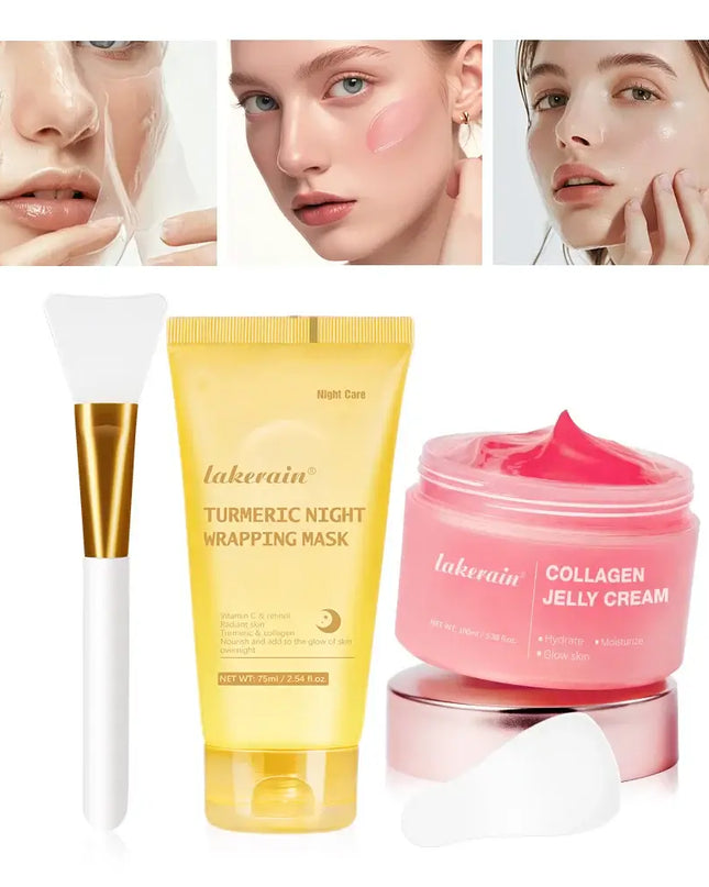 Collagen Jelly Cream – Hydrating & Firming Overnight Peel-Off Mask
