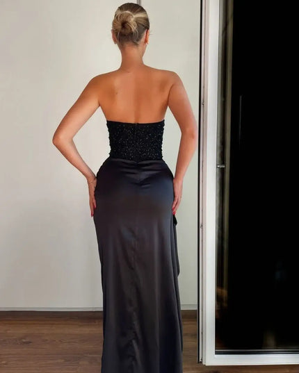 Sexy Hollow Out High-Waist Mini Dress