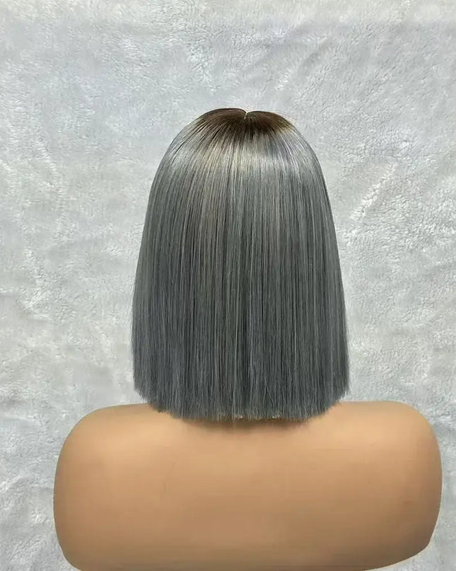 180 Density Human Hair Bob Wig - Pre Plucked Bob Wigs