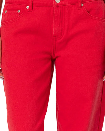 Women's Casual Loose Boyfried Wide Leg Denim Pants