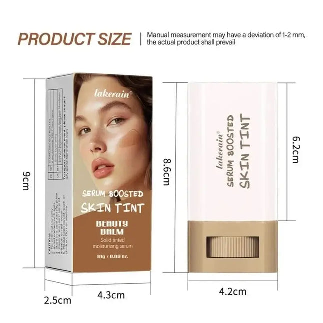 Skin Tint Foundation Stick hydrates and nourishes the skin while providing long-lasting,