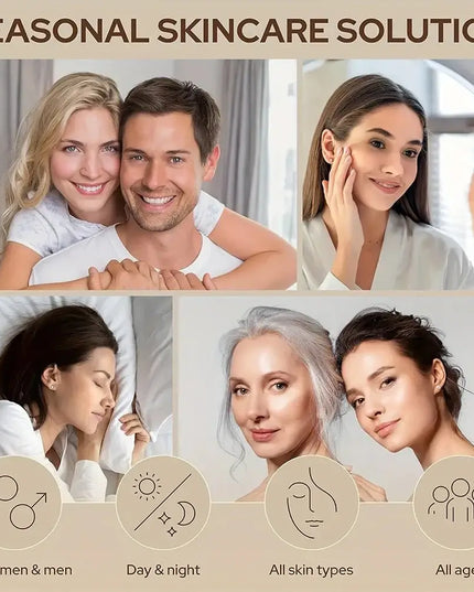 Retinol Face Cream – Anti-Wrinkle Moisturizer with Collagen & Hyaluronic Acid for Women & Men, Hydrating Skincare Formula