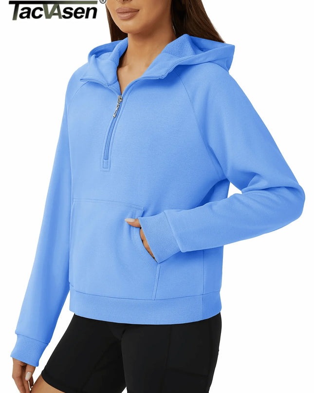 Tacvasen Women's Fleece Lined Cotton Pullover