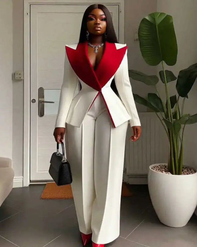 Women Blazer Dress Peaked Lapel Ladies Formal Wear Prom Birthday Party Customized Jacket Outfits 2 Pieces