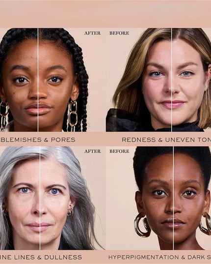 Color-Changing Liquid Foundation with SPF50+ | Longwearing