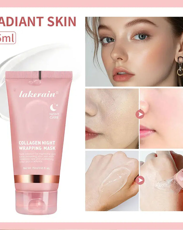 Collagen Jelly Cream – Hydrating & Firming Overnight Peel-Off Mask