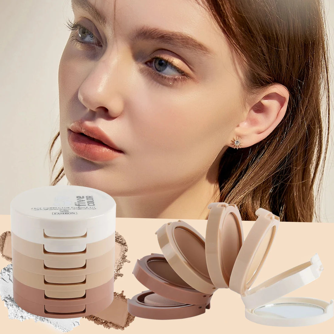 5-Tone Correcting Compact Powder