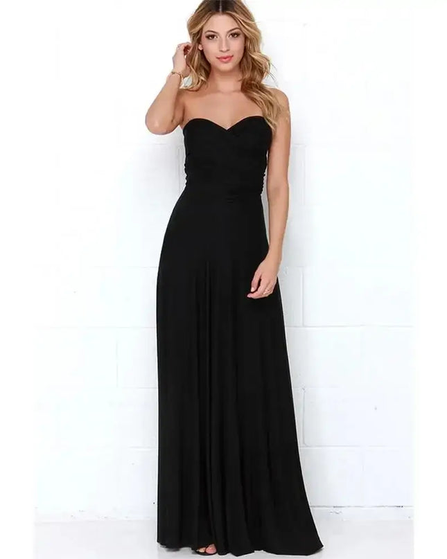 Sexy Women's Multiway Convertible Bandage Maxi Dress