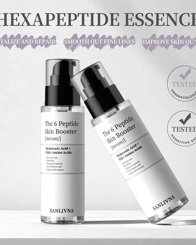 6-Peptide Essence Skincare Set